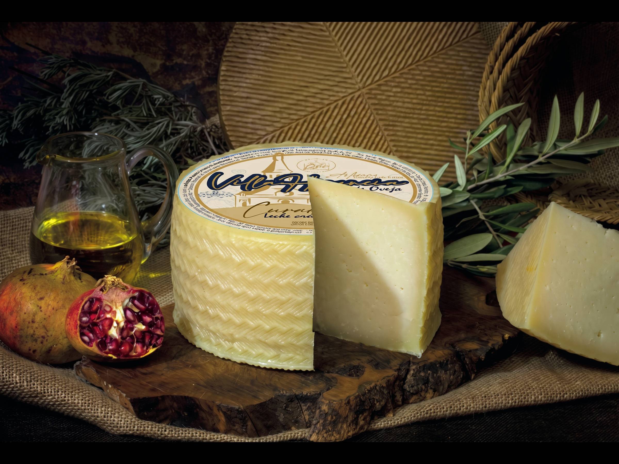 Queso de La Mancha curado VillaHerencia