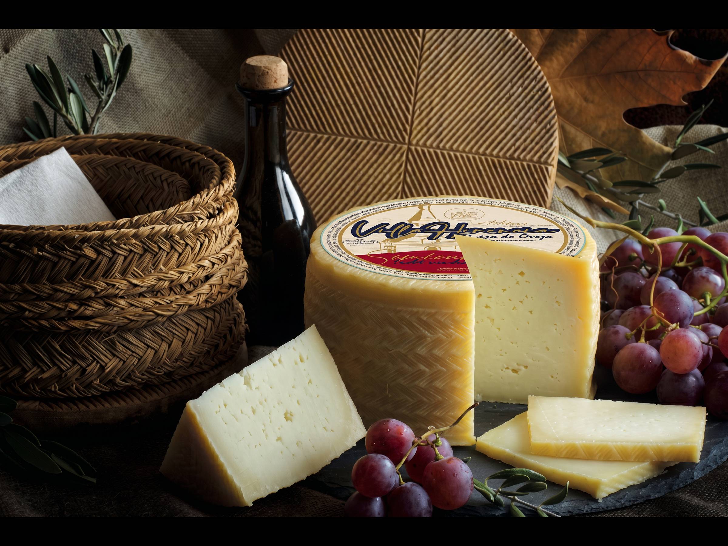 Queso de La Mancha semicurado VillaHerencia