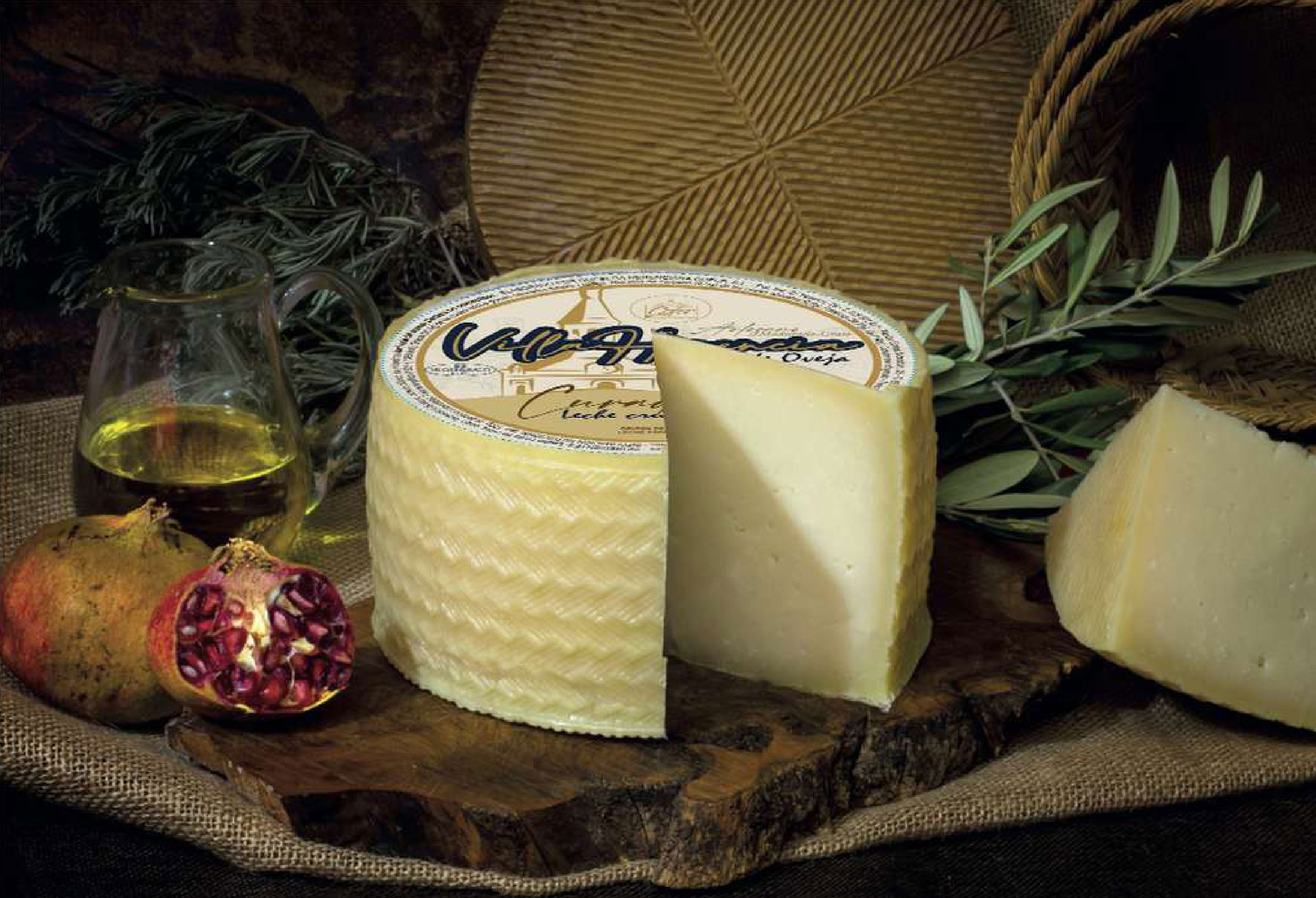Queso de Oveja Curado Artesano VillaHerencia - Imagen 2